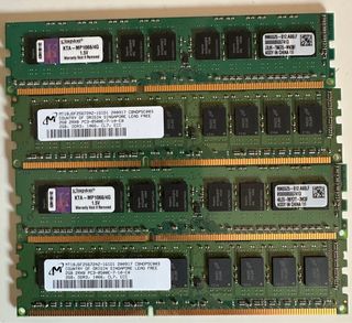 RAM Kingston 4x 2GB PC3-8500