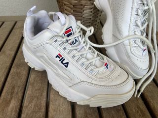 Zapatillas Fila Disrutor Blancas 36.5