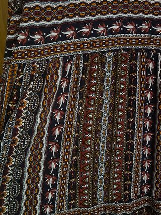 Vestido boho largo XL