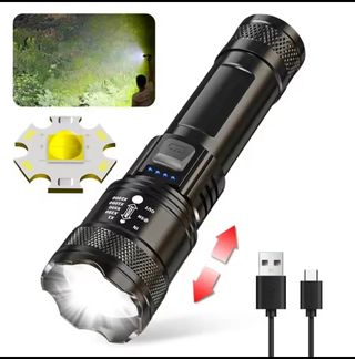 Linterna LED Recargable - Alta Potencia