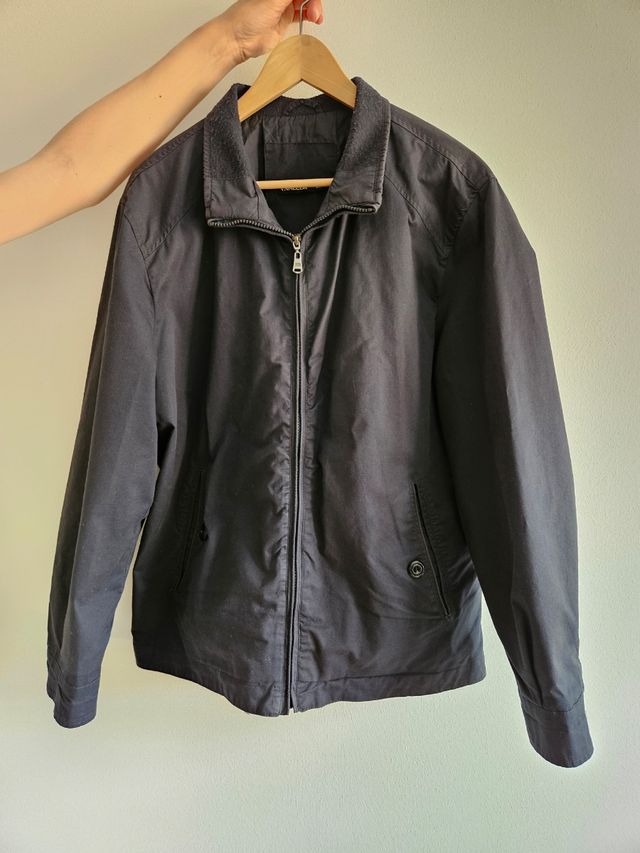Chaqueta azul marino caballero