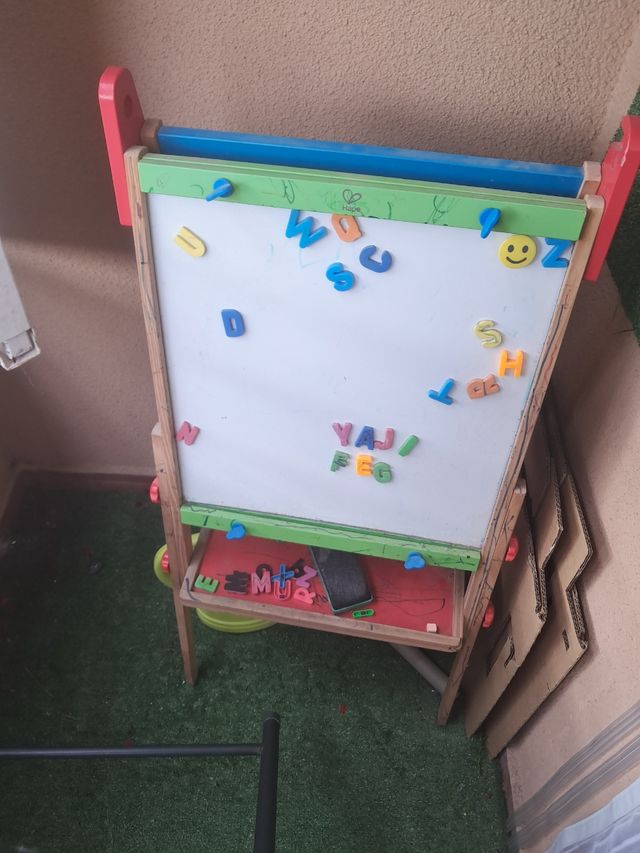 Pizarra magnética + tiza