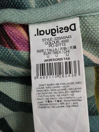 Bolsa de playa floral Desigual