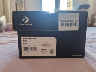 Converse plataforma rosa - 37