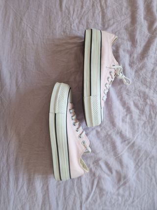 Converse plataforma rosa - 37