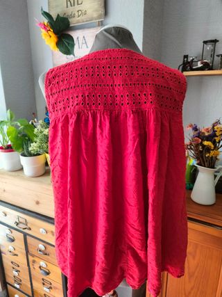 Blusón rojo - Talla única