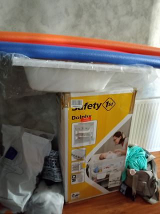 Cambiador Bañera Bebé con ruedas