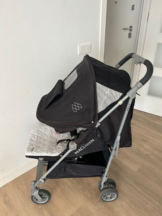 MACLAREN TECHNO XLR ARC BLACK/SILVER