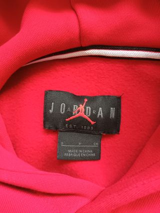Sudadera Jordan roja