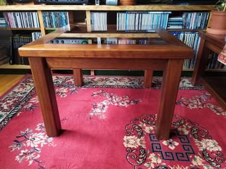 Mesa baja centro salón 70x70