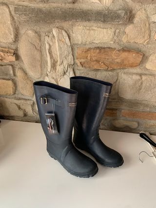 Stivali pioggia blu, tg 39