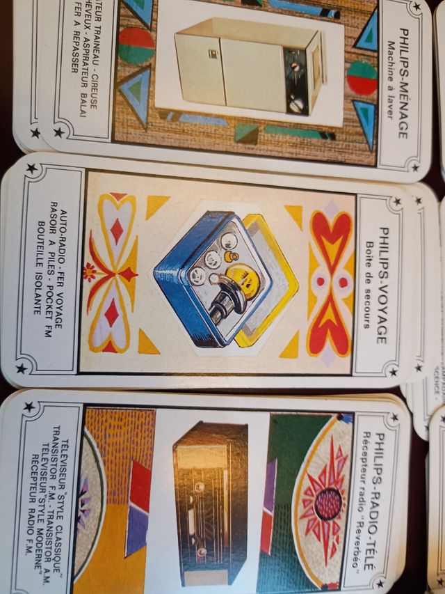 Gioco 7 Famiglie Philips Vintage