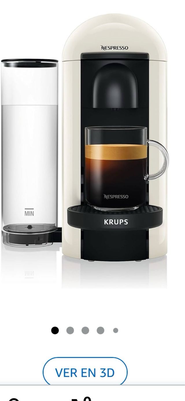 Cafetera Nespresso Krups Vertuo Plus