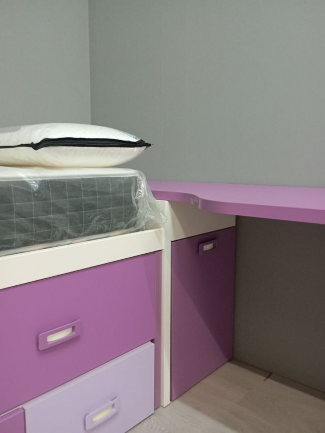 Alcoba habitación juvenil completa