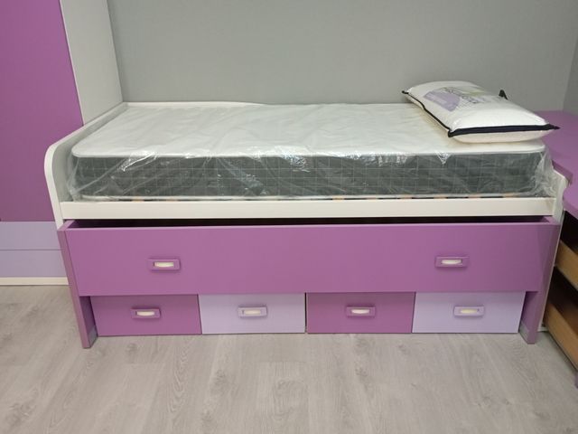 Alcoba habitación juvenil completa