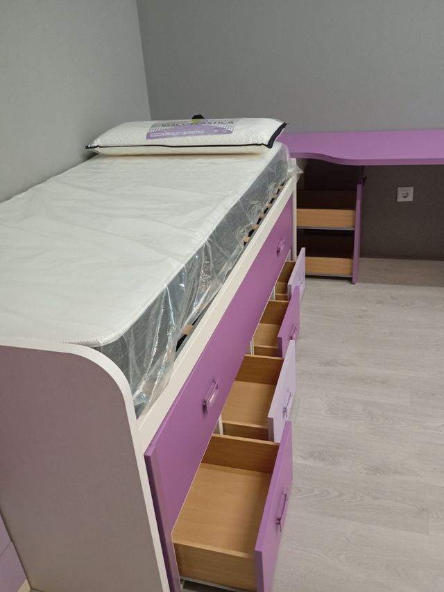 Alcoba habitación juvenil completa