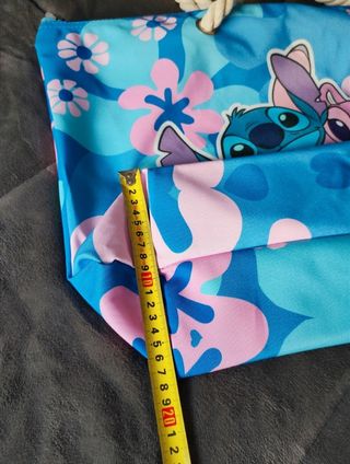 Bolsa playa Stitch.