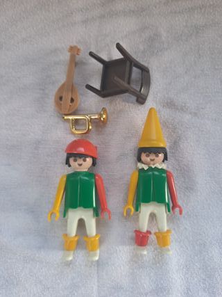 playmobil 3390 clown del circo + 1 figura