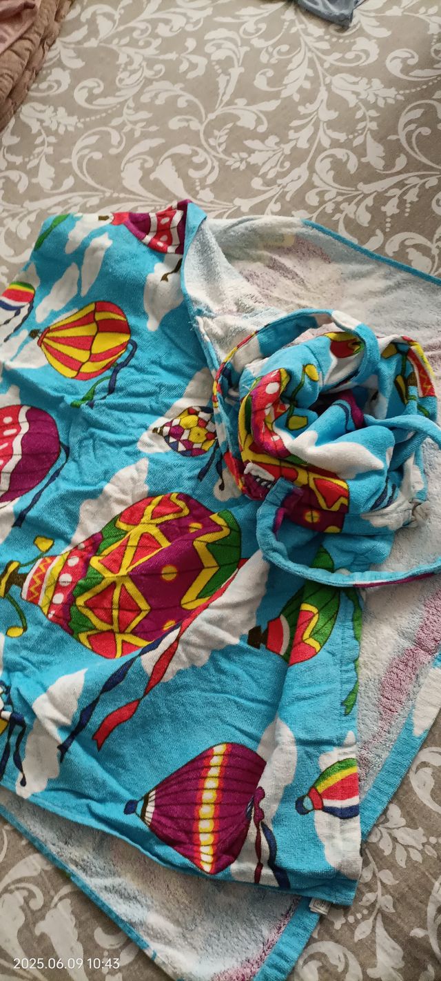 Bolsa de playa de toalla - multicolor