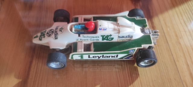 Coche Scalextric EXIN TAG Williams FW07 Arabia Sau
