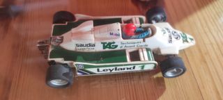 Coche Scalextric EXIN TAG Williams FW07 Arabia Sau