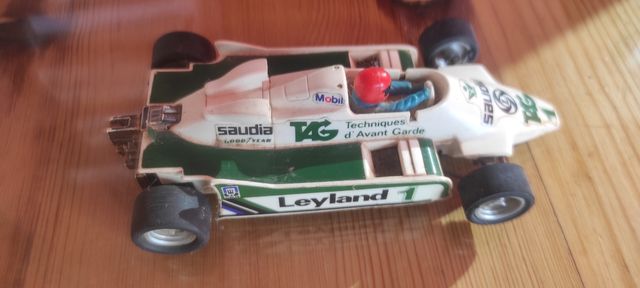 Coche Scalextric EXIN TAG Williams FW07 Arabia Sau