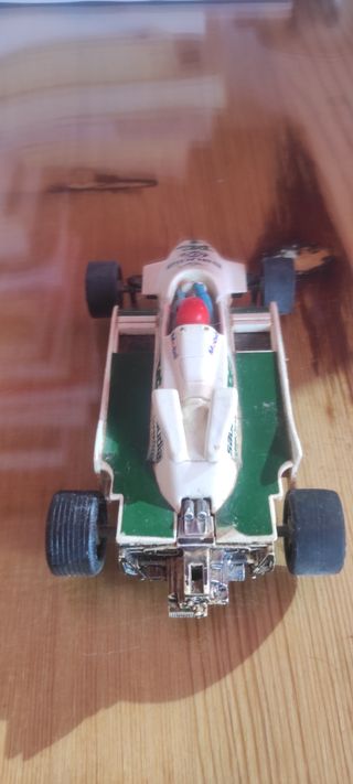 Coche Scalextric EXIN TAG Williams FW07 Arabia Sau