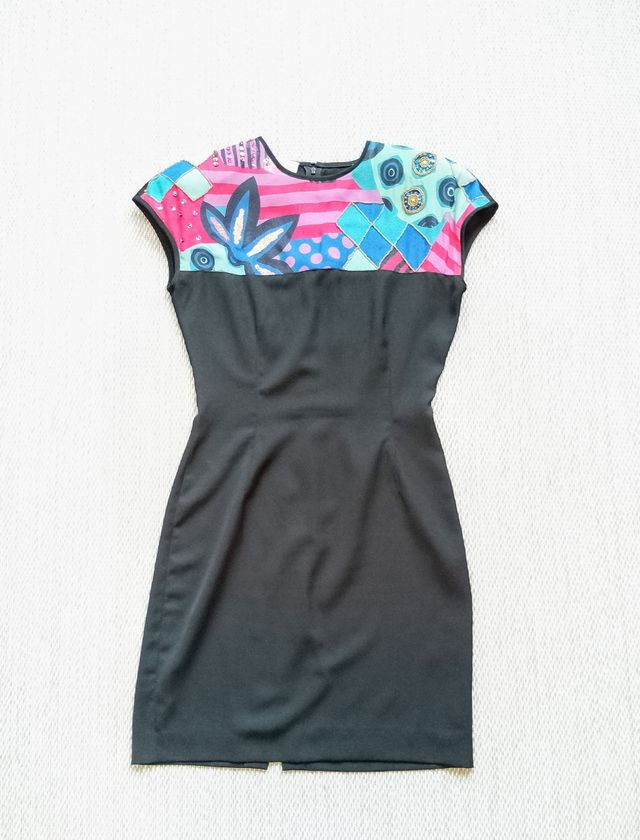 Vestido cóctel negro