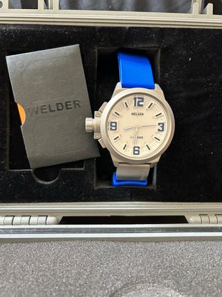 Reloj Welder K22 - Azul y Plata