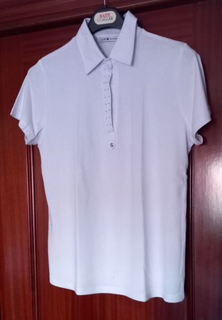 Polo PUNT ROMA blanco