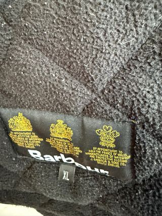 BARBOUR BARDON Chaquetón negro talka XL
