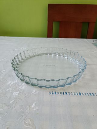Molde de cristal para horno