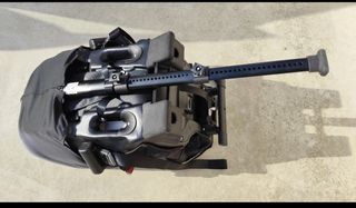 Silla Axkid coche azul