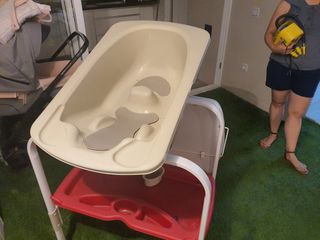 Bañera/Cambiador bebé Jane Flip