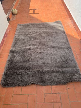 Alfombra gris - Felpa