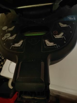Silla coche bebé Isofix, giratoria
