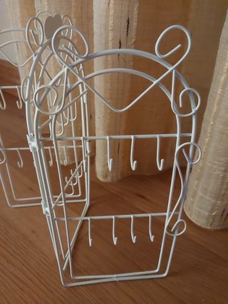 Colgador joyas blanco - Portajoyas. Sin estrenar