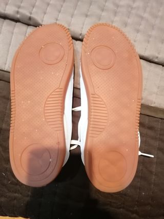 Zapatillas Puma Club 5V5 blancas y azul 38