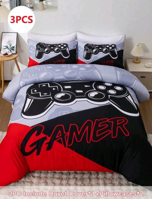 Funda nórdica Gamer 3 piezas