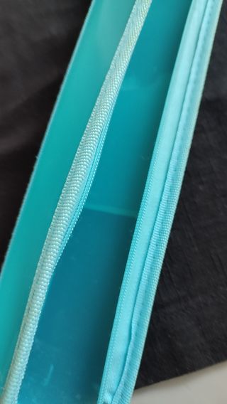 Funda flauta estuche celeste