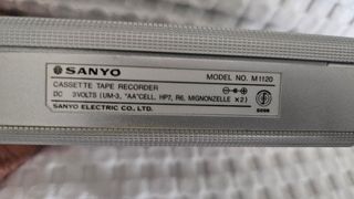 Reproductor Sanyo vintage