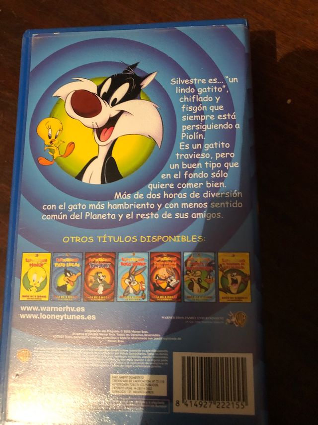 VHS Looney Tunes: Piolín y Lucas