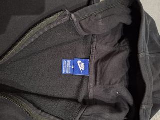 Sudadera Nike negra c/cremallera 147-158cm