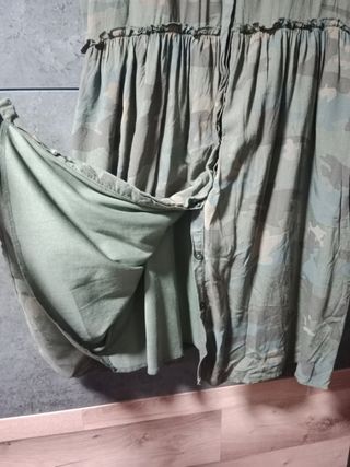 Vestido Clockhouse camuflaje talla 40