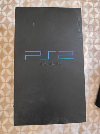 PS2 (PlayStation 2) negra