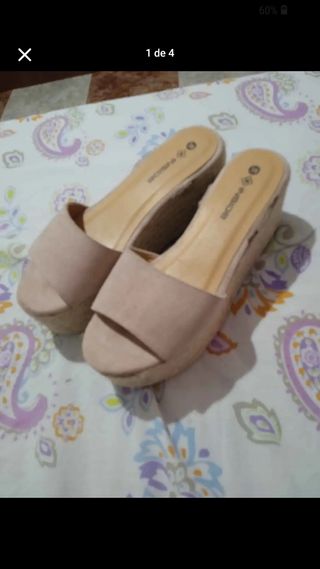 Sandalias rosas 