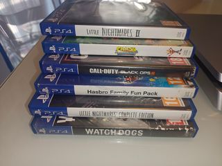 PS4 (PlayStation 4) Gris Plata + Juegos