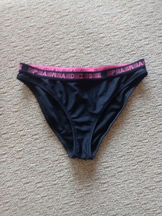 Bikini negro y rosa PARADISE