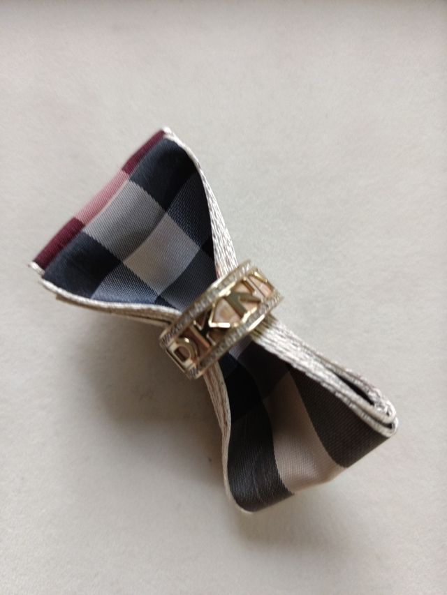 Anillo DKNY dorado y plateado