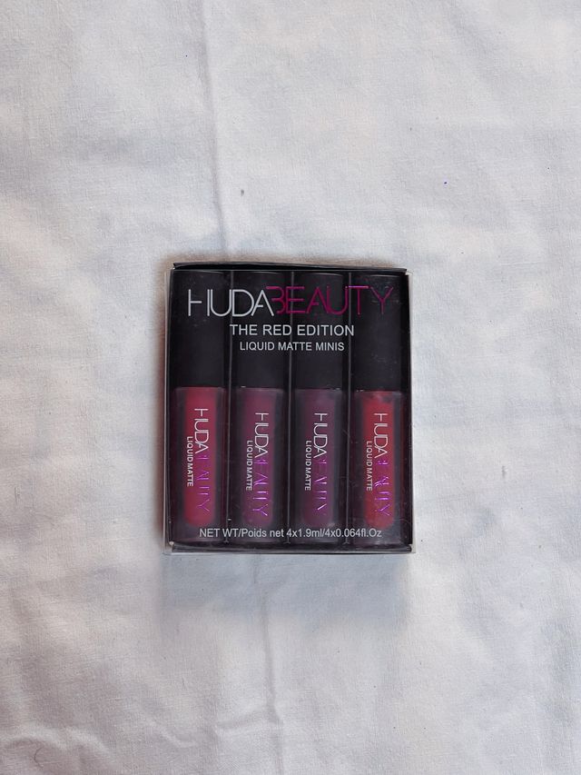 Labiales Huda Beauty Red Edition Mini